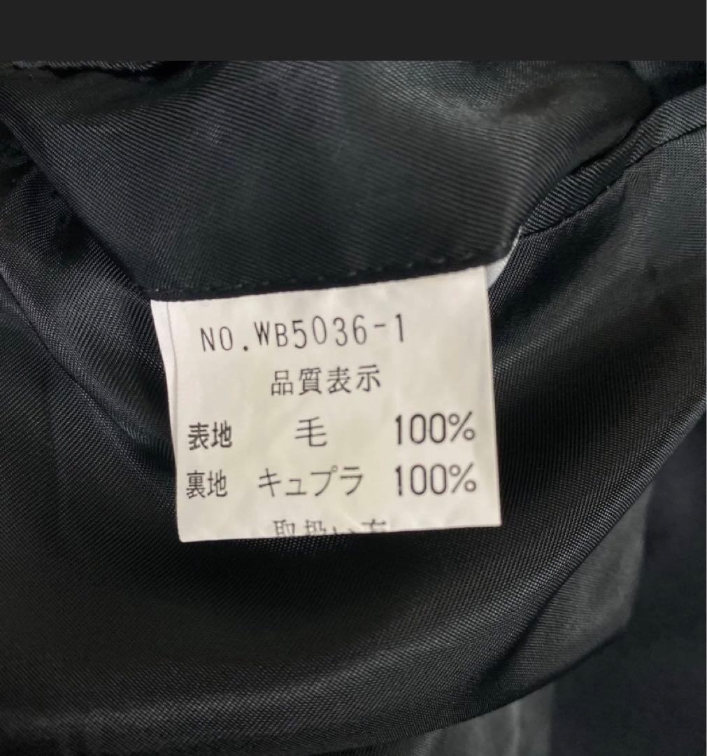 【VINTAGE】 5点セット ダブルスーツ セットアップ ブラック系×ブルー系