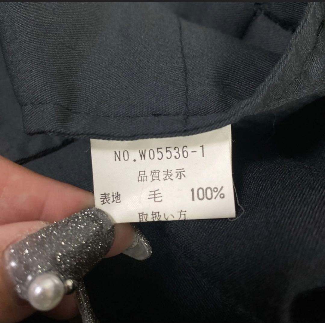 【VINTAGE】 5点セット ダブルスーツ セットアップ ブラック系×ブルー系