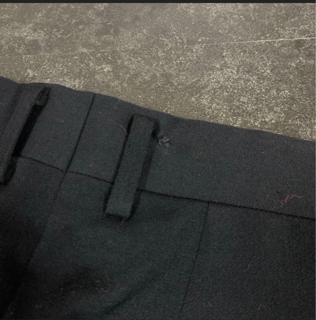 【VINTAGE】 5点セット ダブルスーツ セットアップ ブラック系×ブルー系