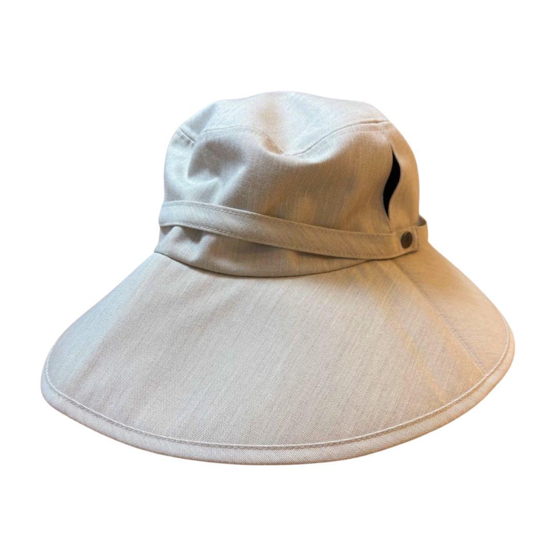 【美品】SUN BARRIER 100 ウィンドハット　アイボリー　Lサイズ