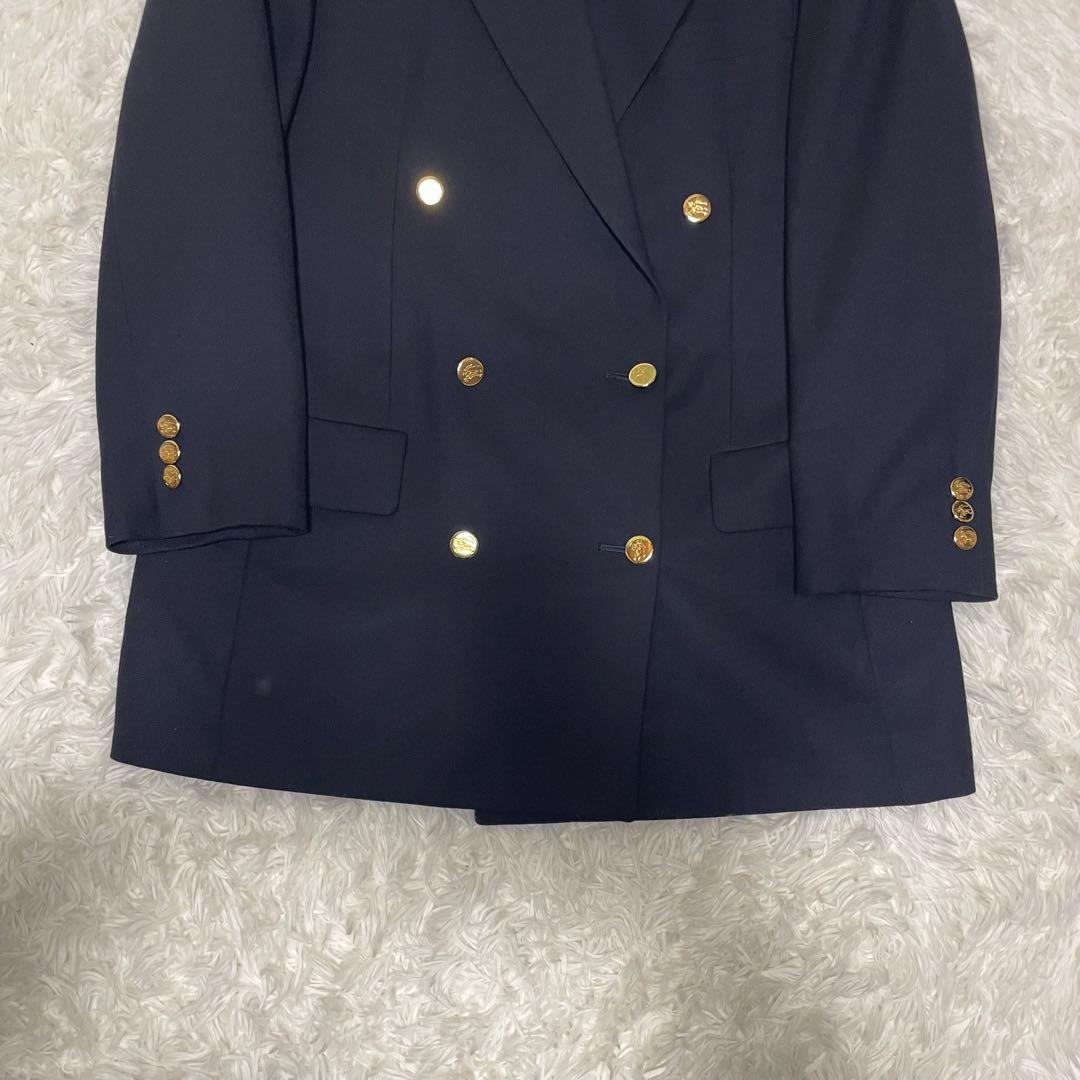 Burberrys 紺ブレ ダブル 金ボタン ジャケット M