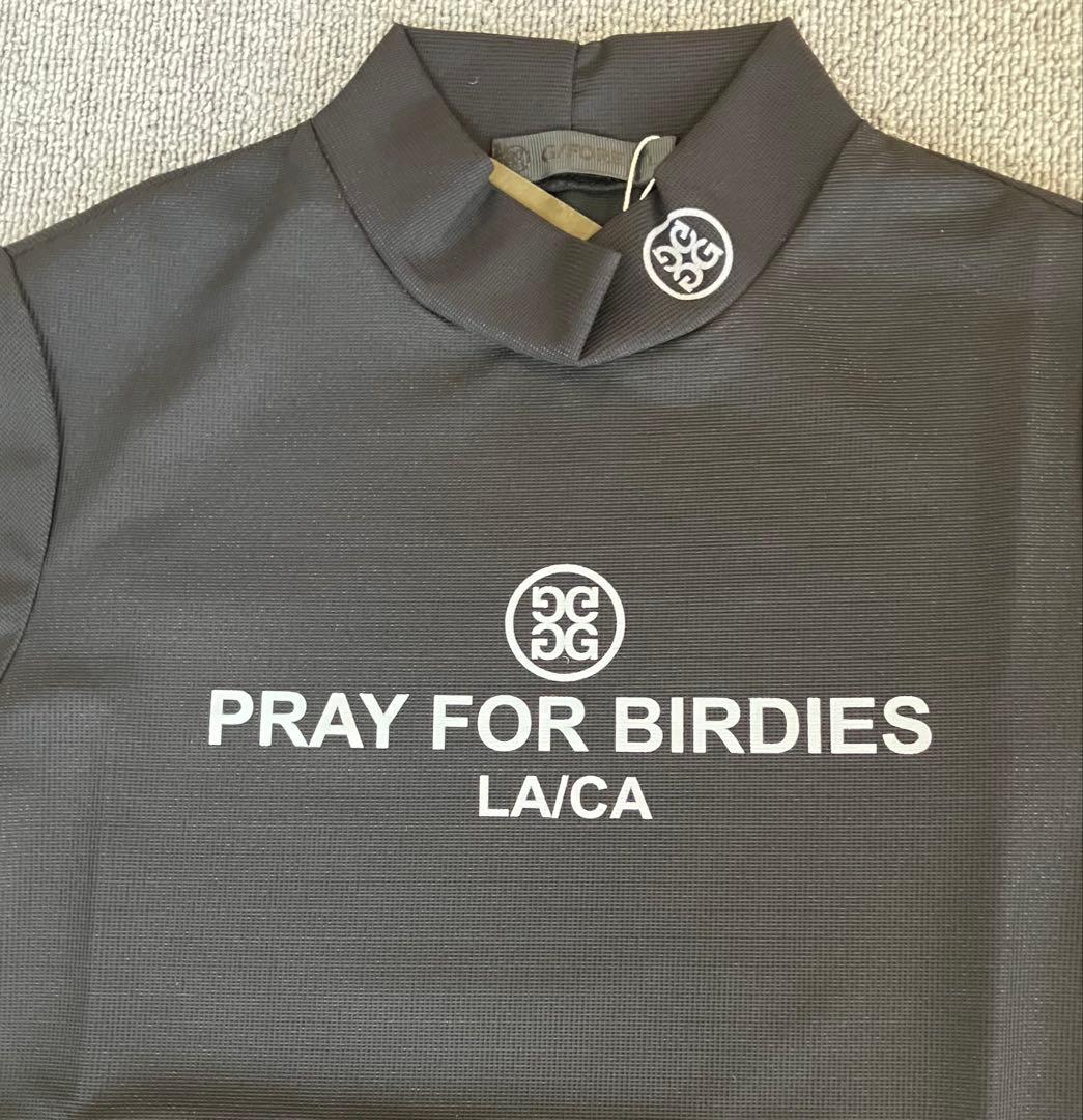 G/FORE ジーフォア レディース Mサイズモックネックロングスリーブ 黒色