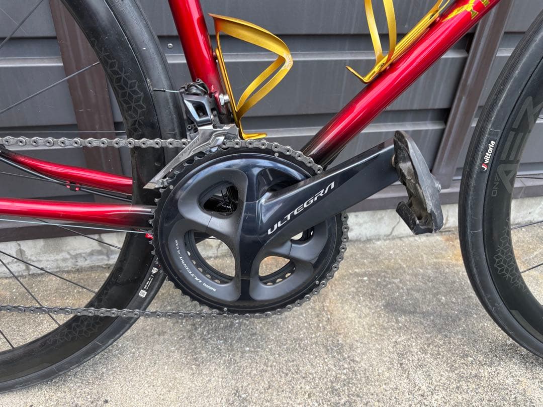 【美品】クロモリロードバイク macchi（マッキ） （ホイール除く）