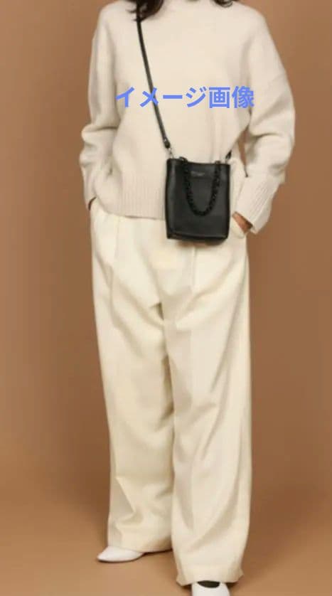 GIANNI CHIARINI パープル ショルダーバッグ（袋付き）