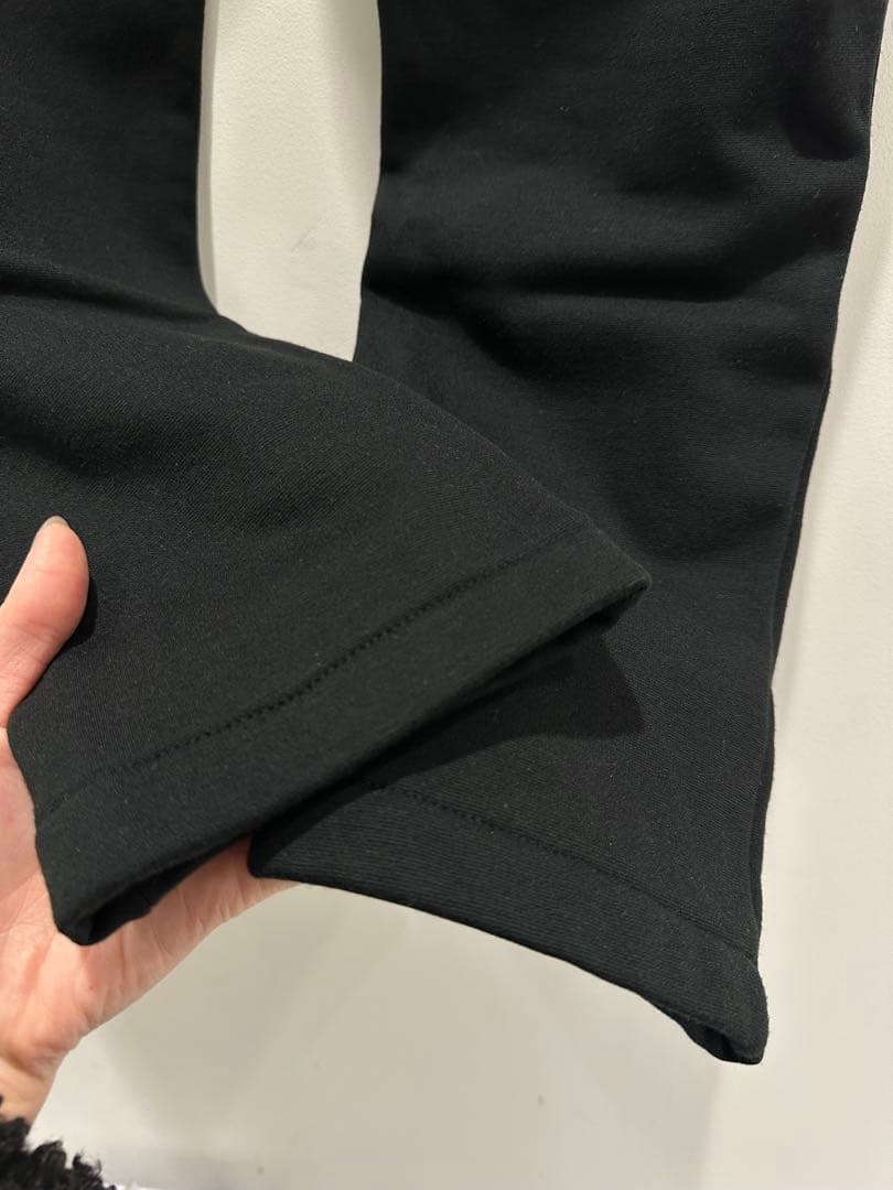 Resurrection ブラック フード付き　裏起毛暖かセットアップ　メンズL