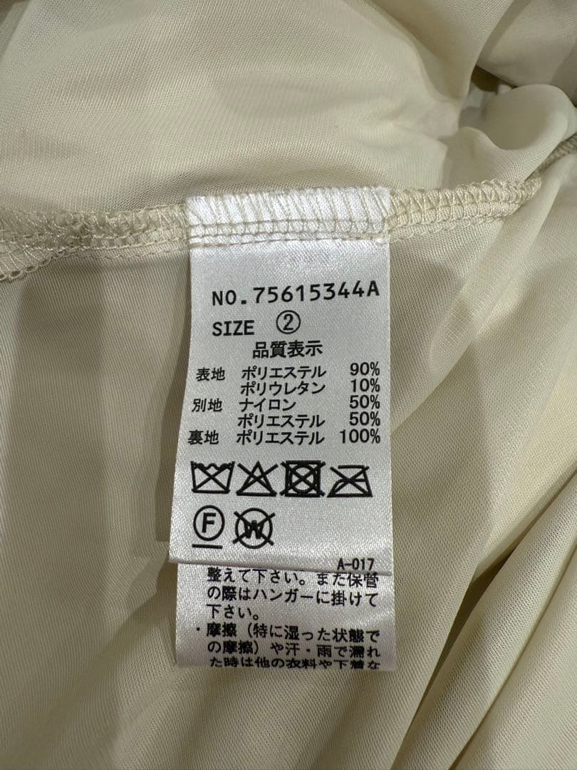 【即日発送】COCO DEAL ベロアドッキングワンピース アイボリーM