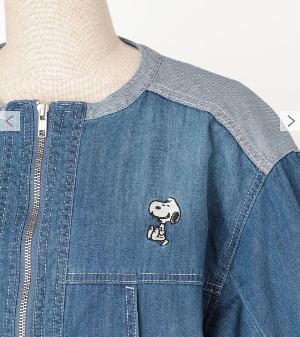 センソユニコ　SNOOPY×VOYAGE クルーGジャン