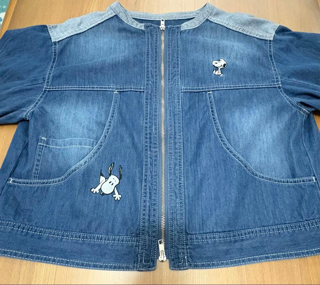 センソユニコ　SNOOPY×VOYAGE クルーGジャン