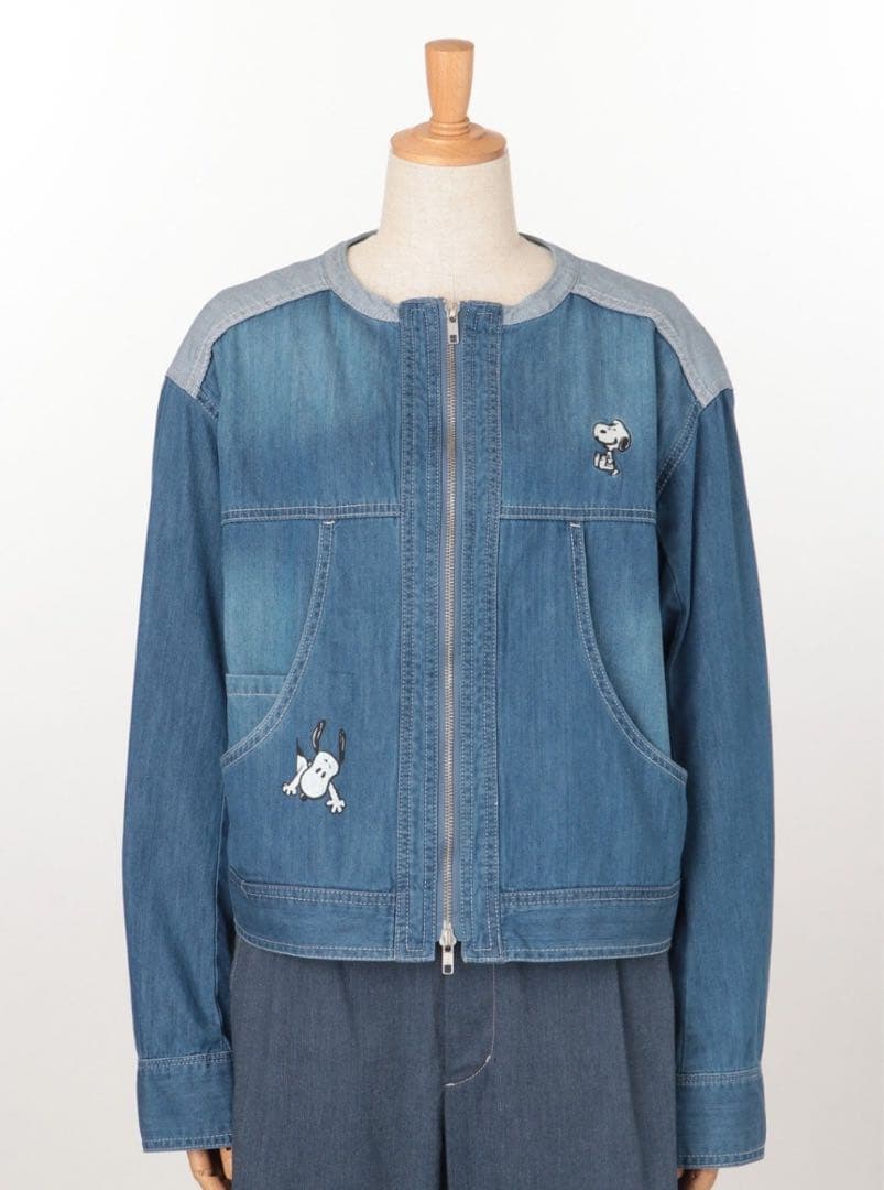 センソユニコ　SNOOPY×VOYAGE クルーGジャン