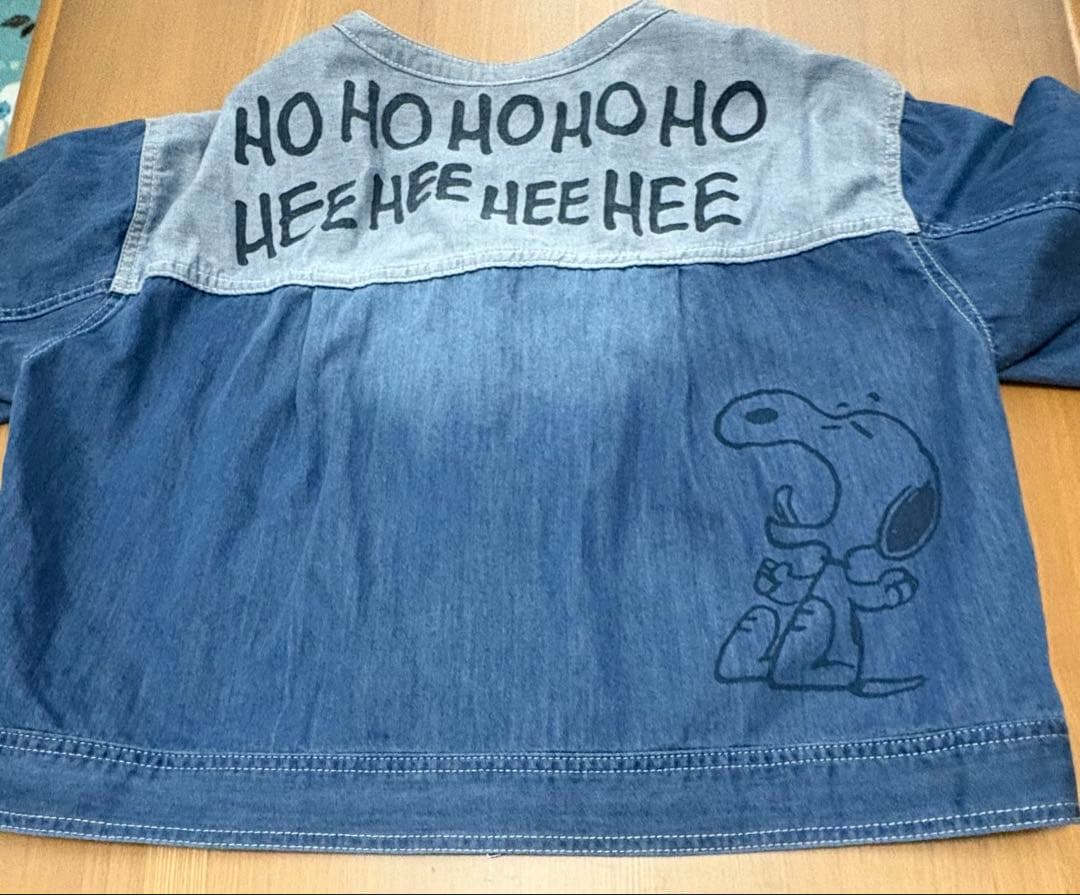 センソユニコ　SNOOPY×VOYAGE クルーGジャン