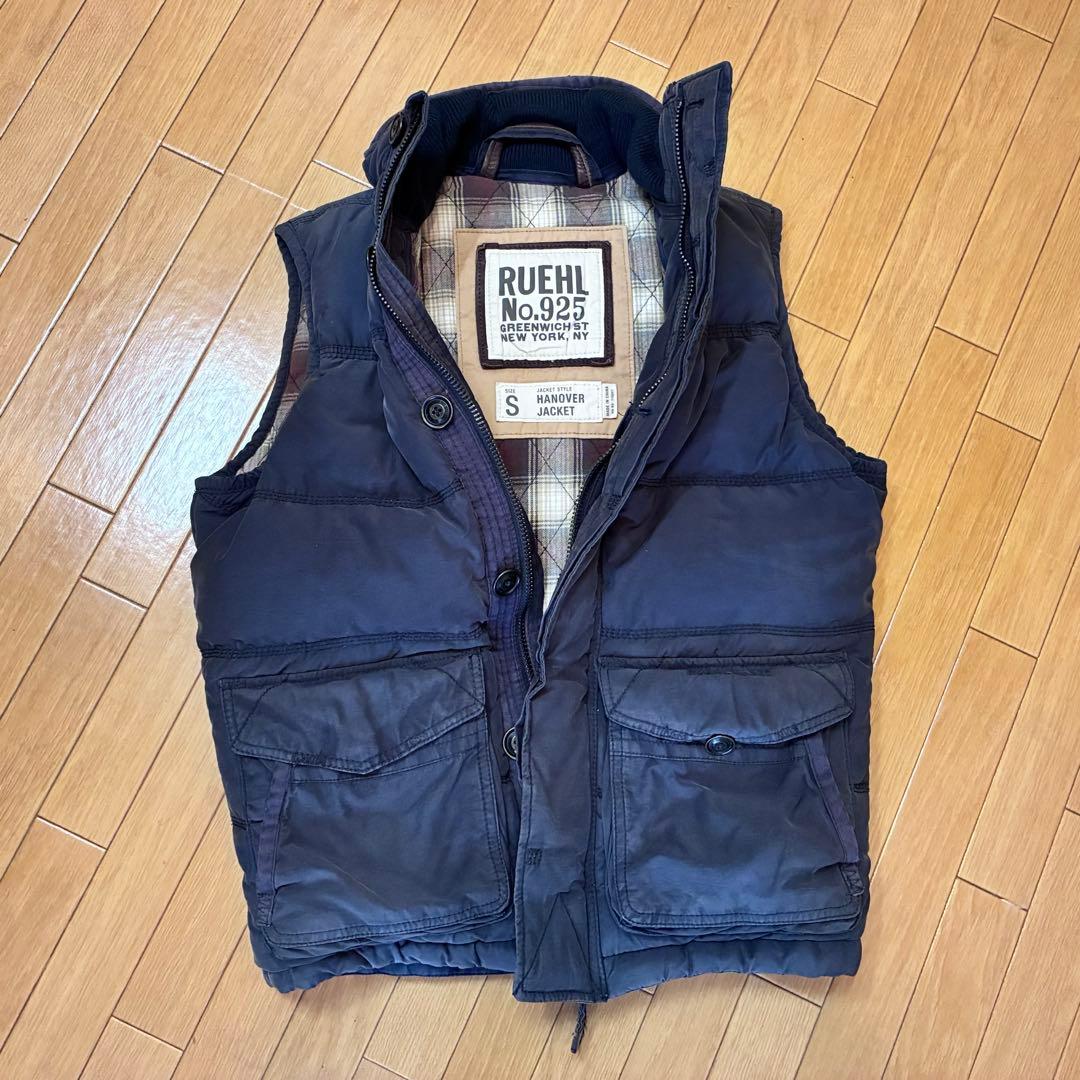 RUEHL No.925 HANOVER JACKET ダウンベスト Sサイズ
