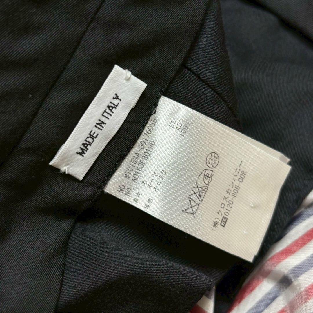 未使用級　トムブラウン　高級　ウールモヘヤ　スラックス　トリコロール　グレー　3