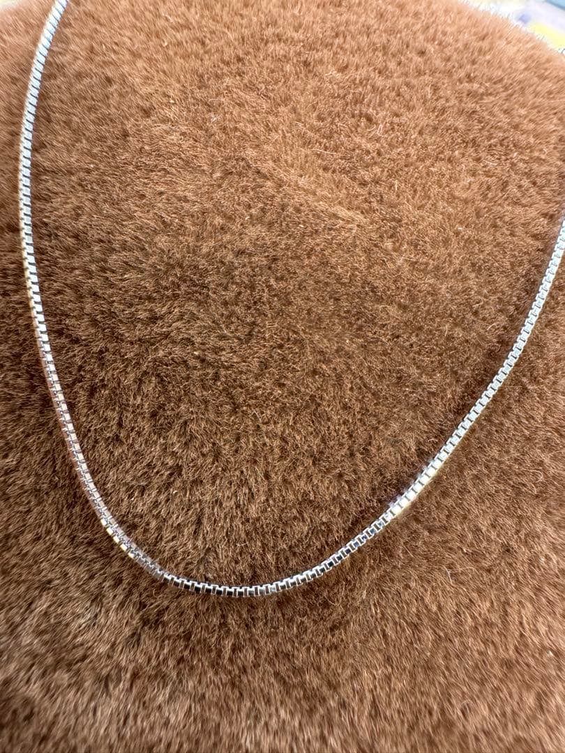 【新品】★Pt850 ベネチアンネックレス プラチナ850 シンプルアクセ pt