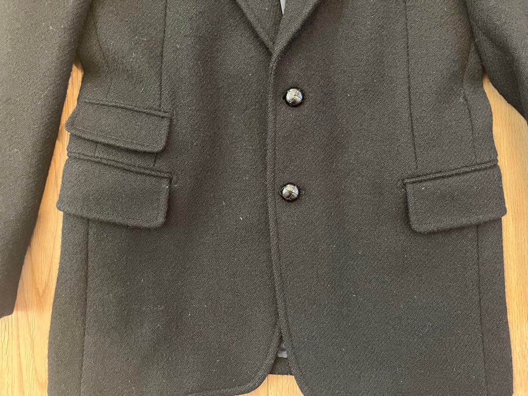 トゥモローランド最高峰PILGRIM×英国ハリスツイード社製 極上厚手ツイード