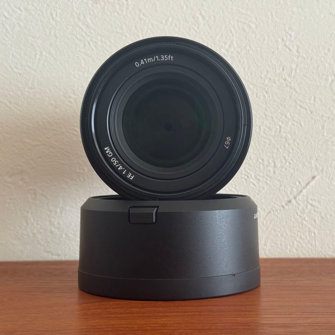 SEL50F14GM SONY単焦点レンズ50mm F1.4 Gマスター美品