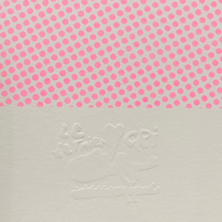 逆柱いみり　シルクスクリーン作品