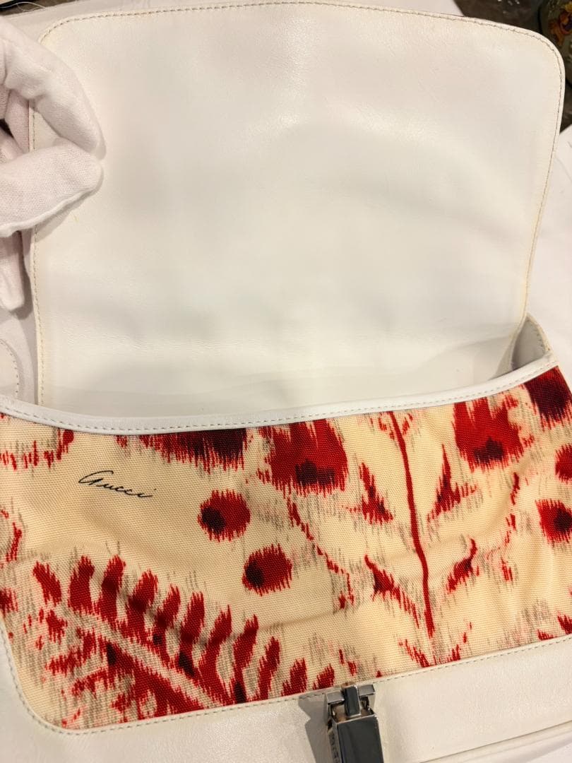 GUCCI ジャッキー ショルダーバッグ フラワーパターン