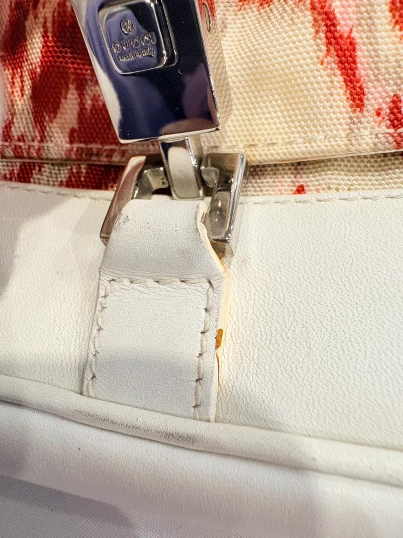 GUCCI ジャッキー ショルダーバッグ フラワーパターン