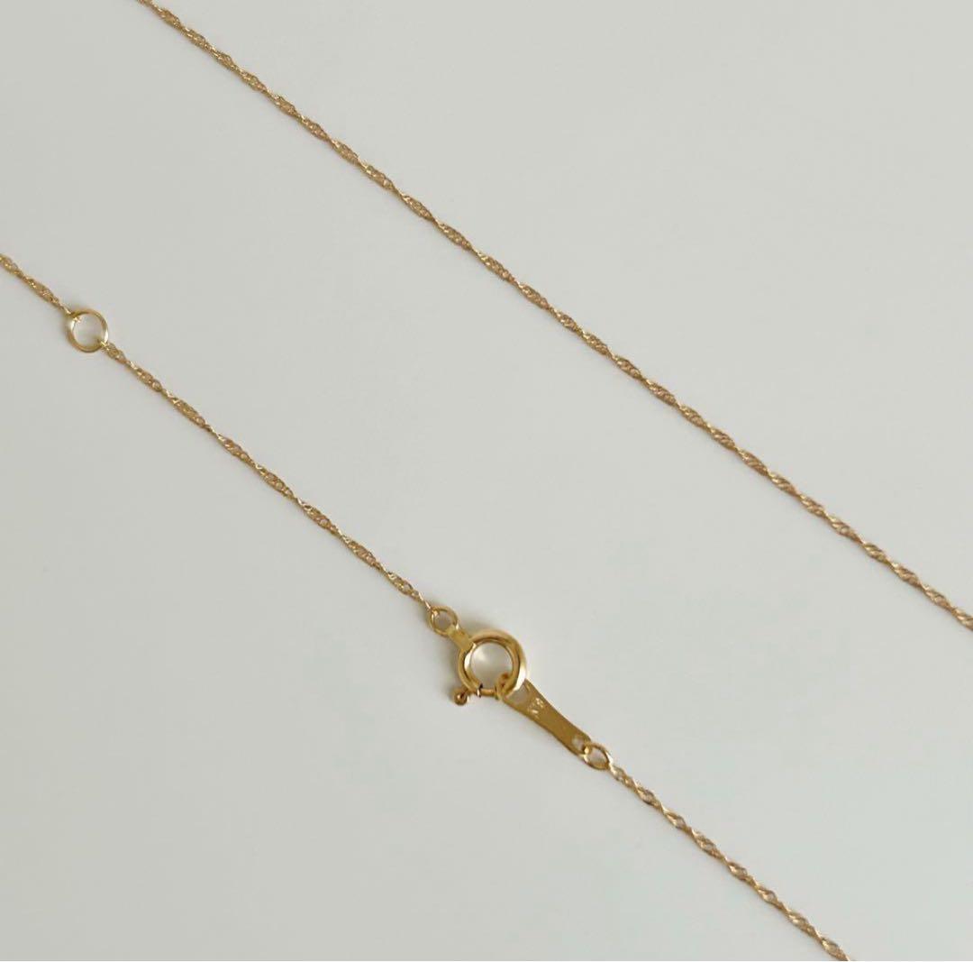 大特価‼️早いもの勝ち❣️新品 日本製 18金 スクリュー ネックレス 40cm