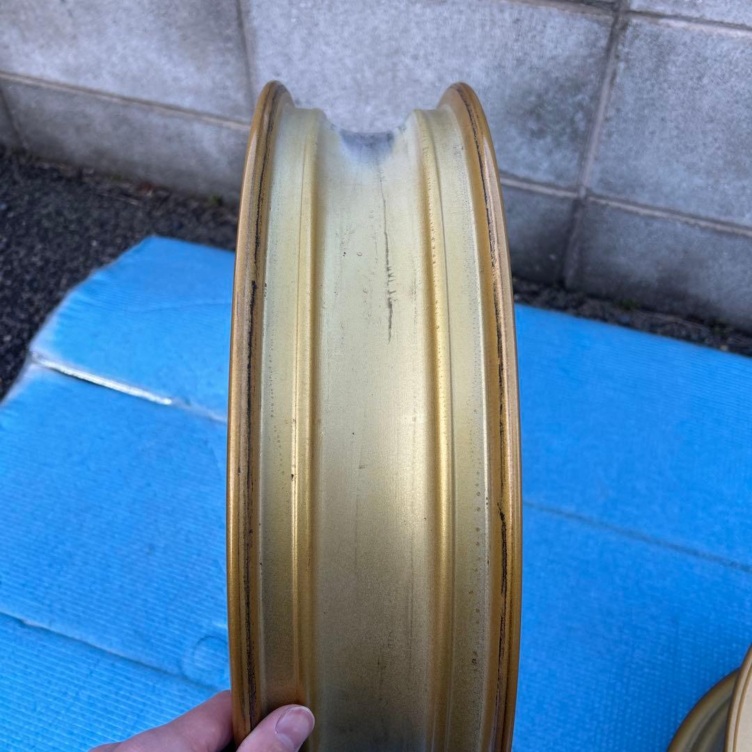 【z900rs用】50th純正ホイール 前後セット