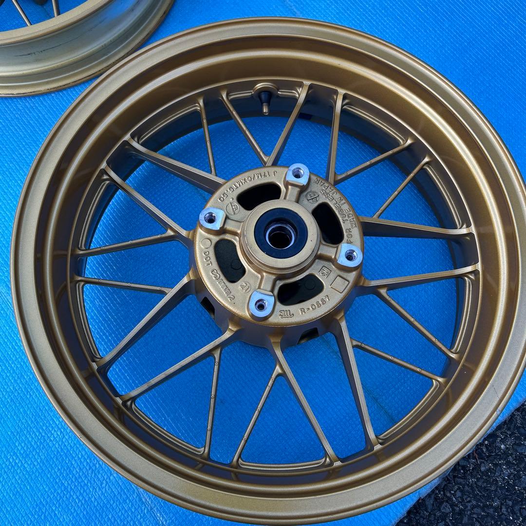 【z900rs用】50th純正ホイール 前後セット