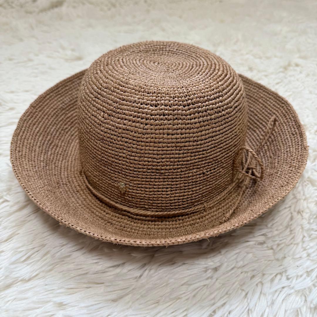 【極美品】ヘレンカミンスキー Provence 8 ラフィアハット 麦わら帽子