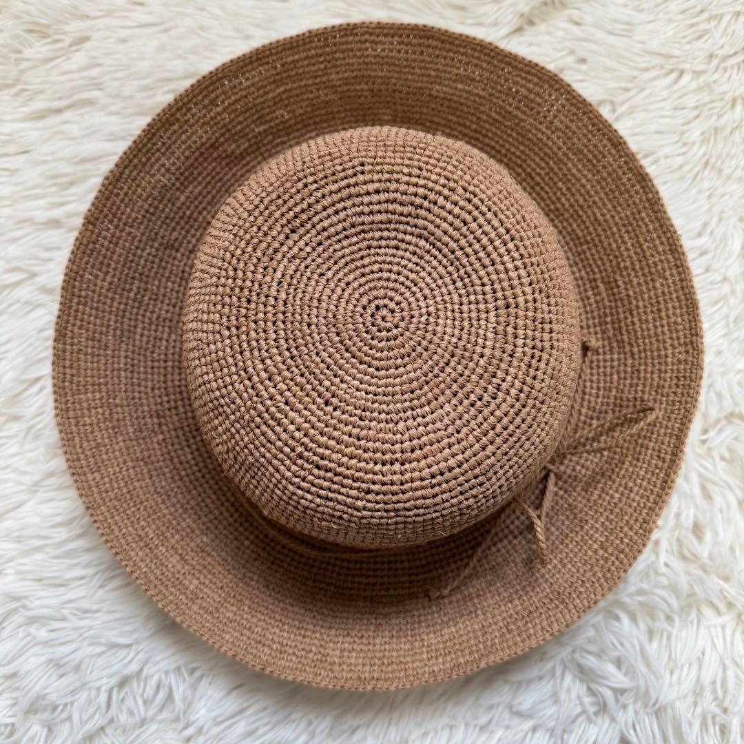 【極美品】ヘレンカミンスキー Provence 8 ラフィアハット 麦わら帽子