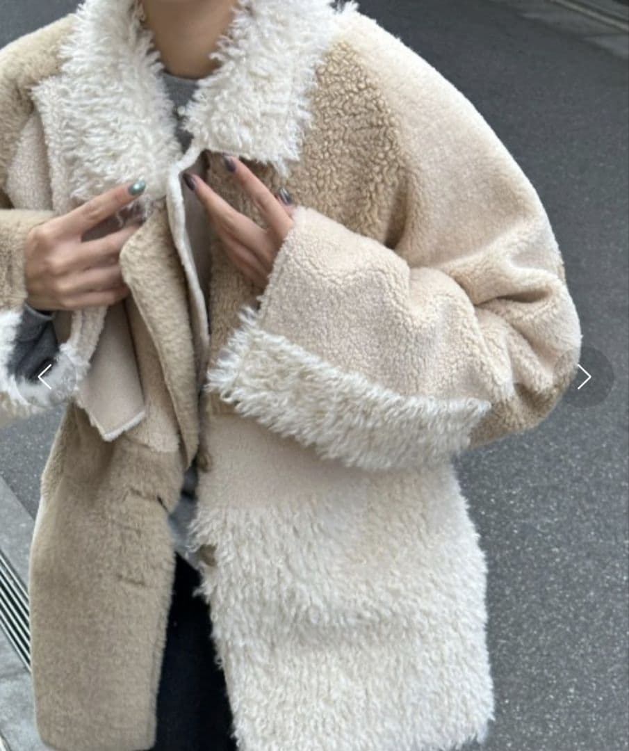 Ameri　MANY WAY VARIOUS BOA JACKET