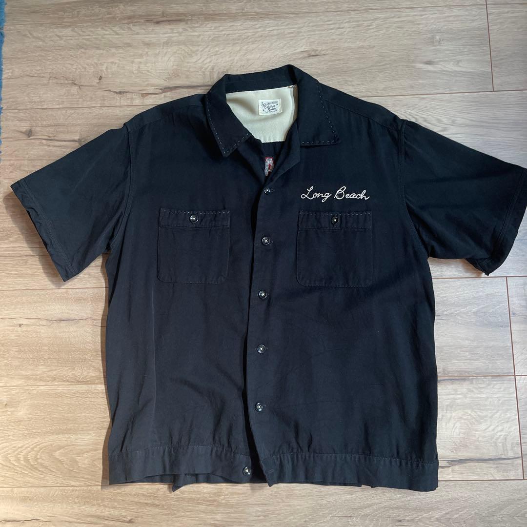 THE FLAT HEAD ボーリングシャツ