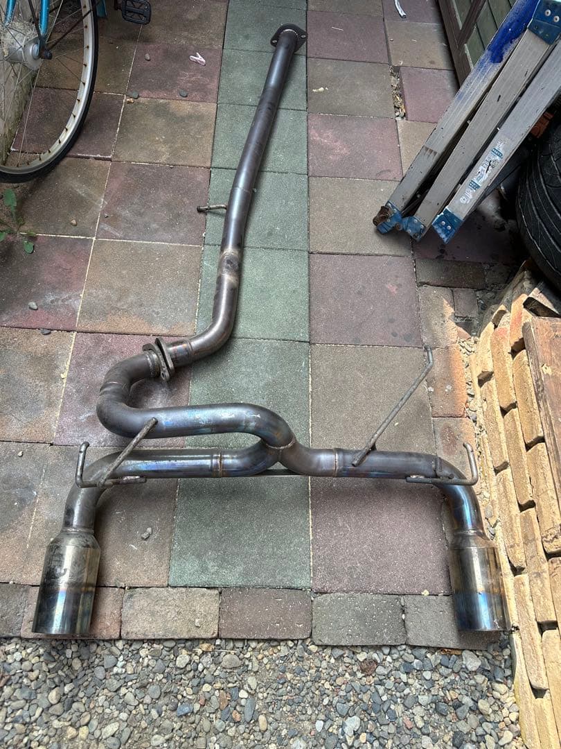 z33 ストレートマフラー 中間 リアピース