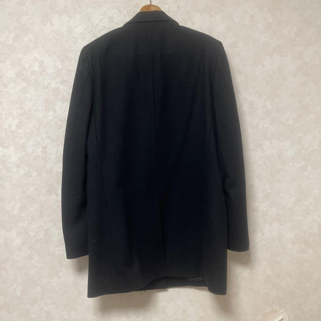 コムサメン　チェスターコート　ブラック