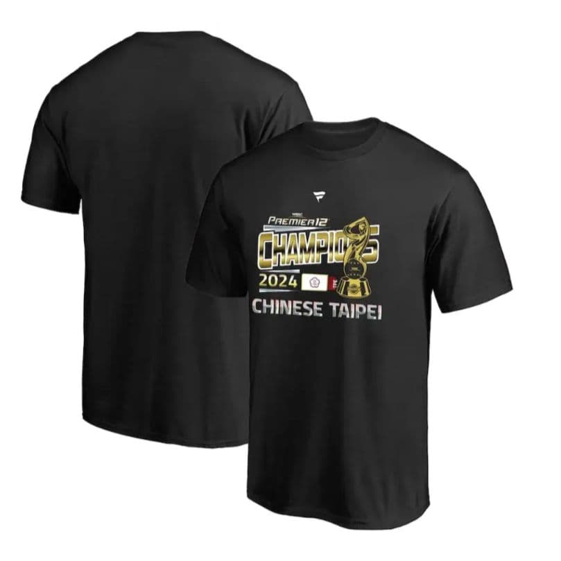 2024 プレミア12 優勝記念Tシャツ Mサイズ 台湾代表 台湾