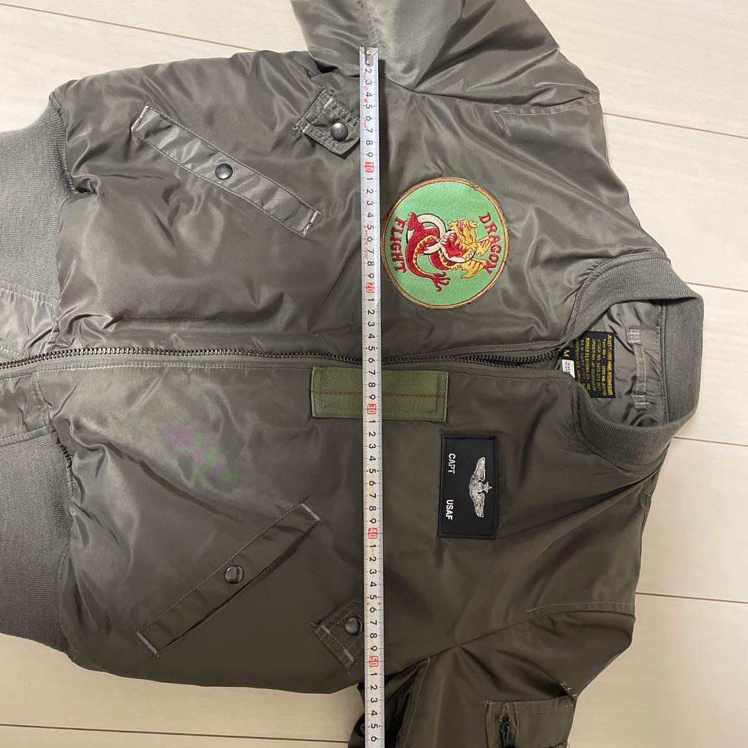 AVIREX MA-1 USA製　Mサイズ（日本L相当） ドラゴンフライト