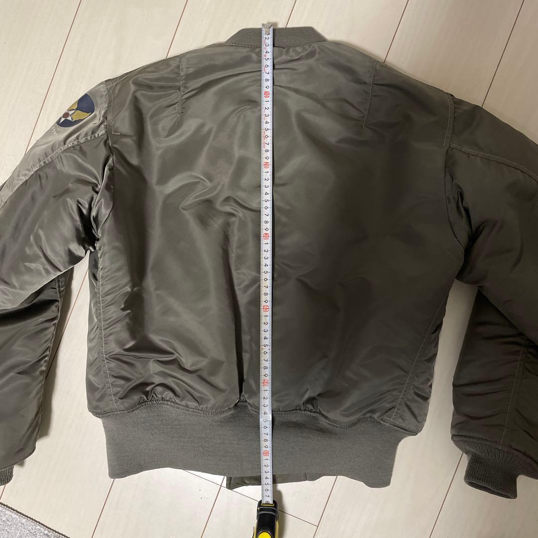 AVIREX MA-1 USA製　Mサイズ（日本L相当） ドラゴンフライト