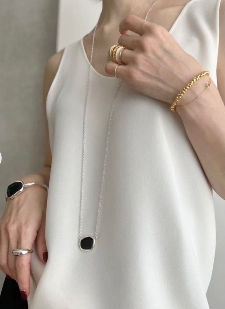 【新品未使用】Chieko+ チエコプラス caviar bangle ゴールド