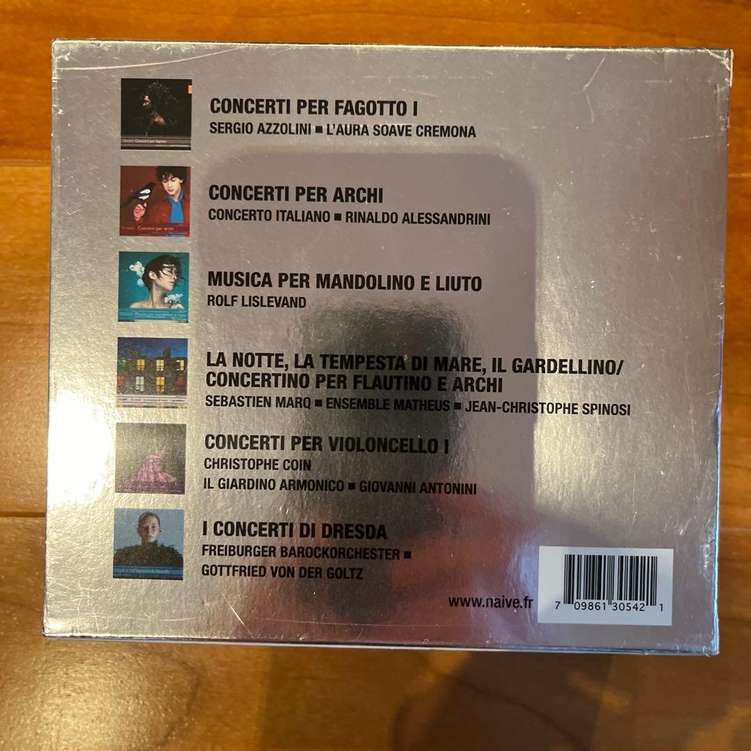 ヴィヴァルディ　協奏曲集　6CD