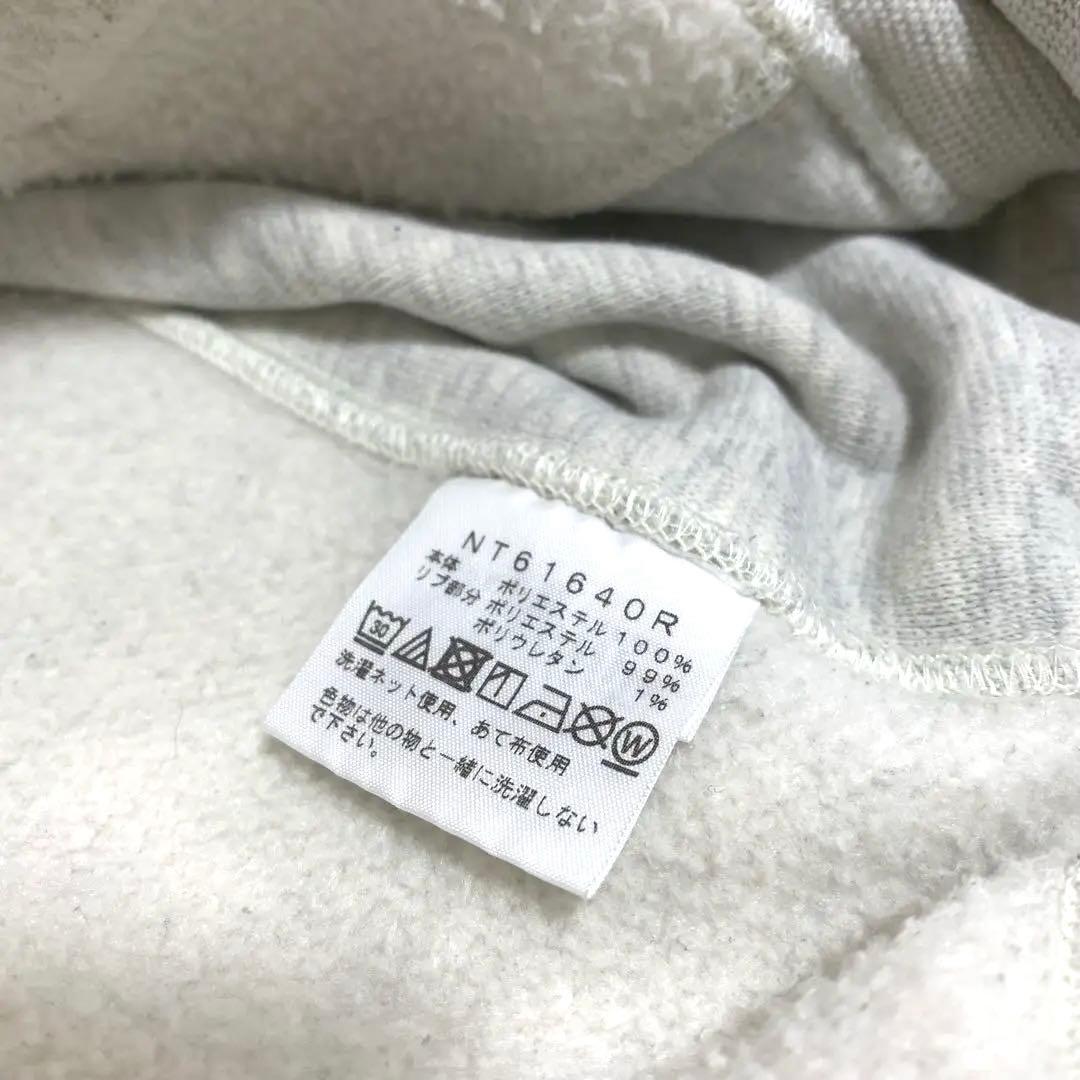 限定ノースフェイス★STANDARD パーカー XL グレー白 オートミール