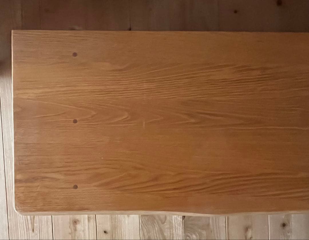 k*m様 頑固おやじ製　栗無垢材　東北の栗の木で作ったTVボード　オイル仕上げ