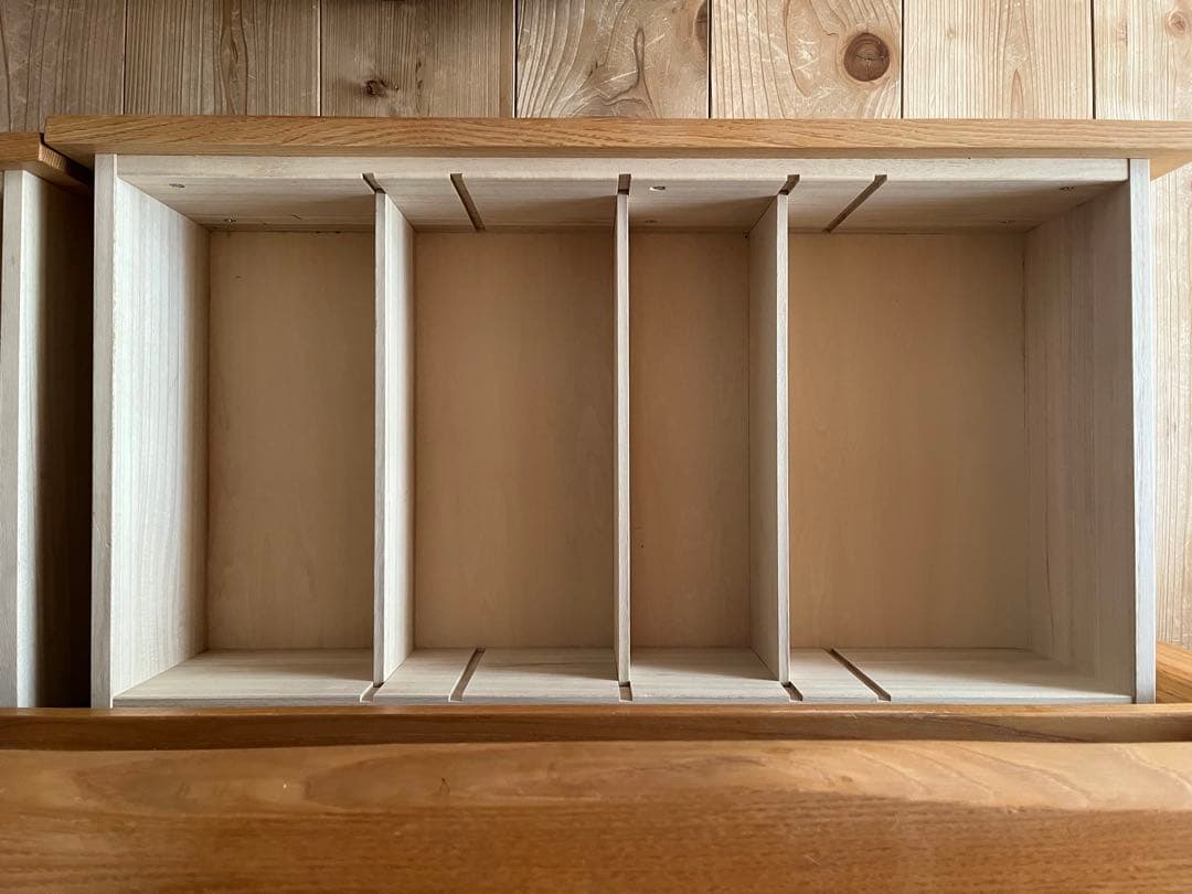 k*m様 頑固おやじ製　栗無垢材　東北の栗の木で作ったTVボード　オイル仕上げ