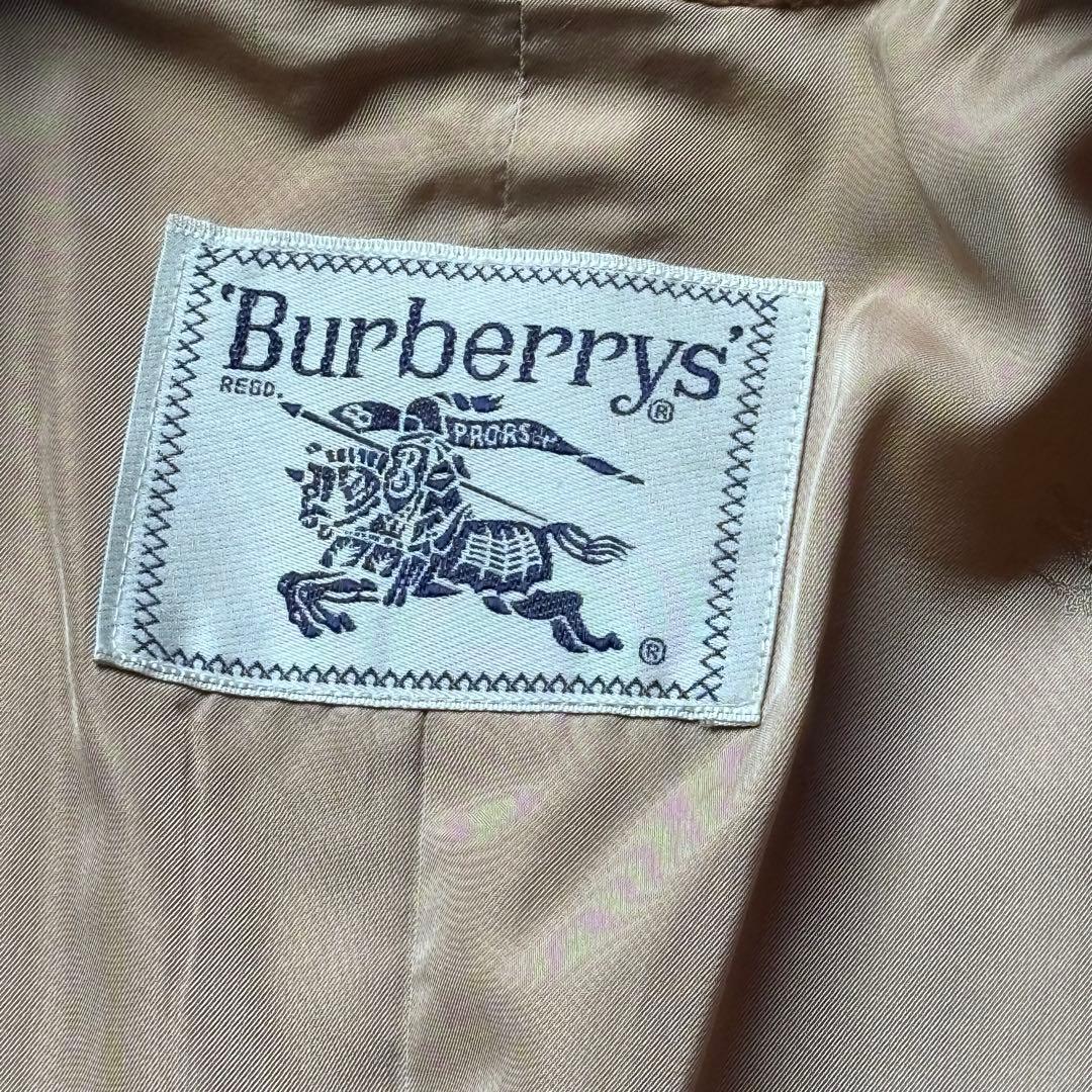美品 圧巻カシミヤ100％ BURBERRY レディース チェスターコート