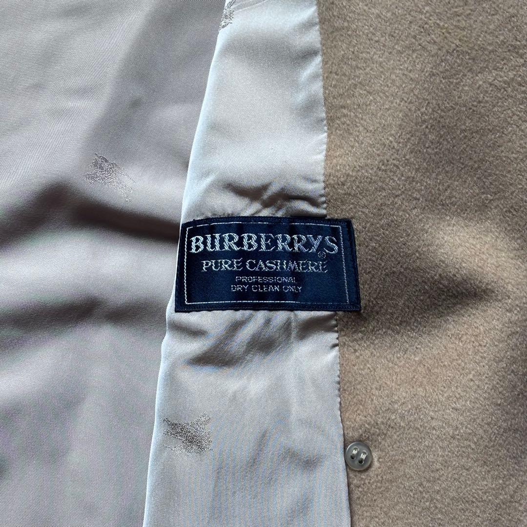 美品 圧巻カシミヤ100％ BURBERRY レディース チェスターコート