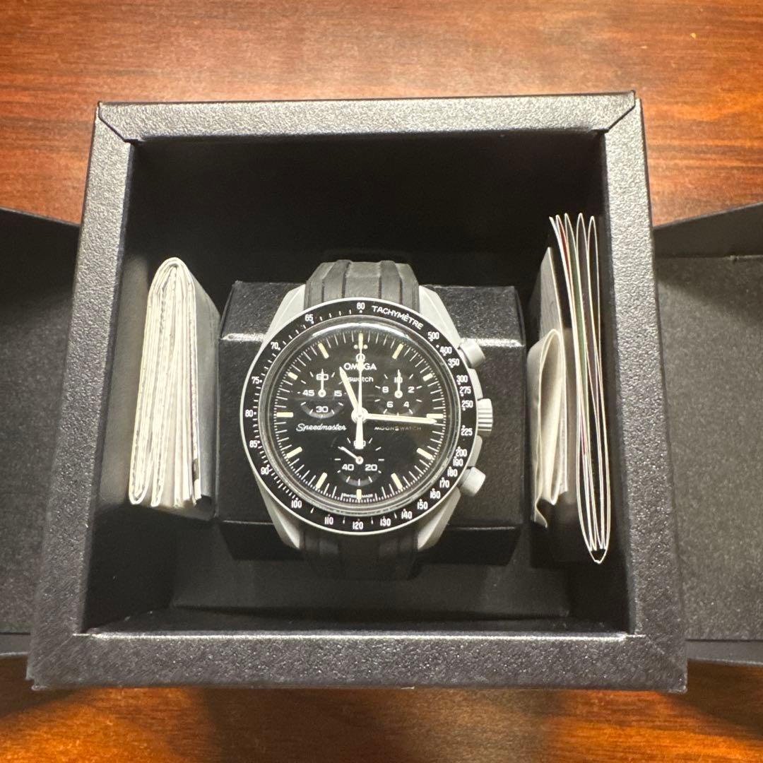 オメガ　スウォッチ　MISSION TO THE MOON