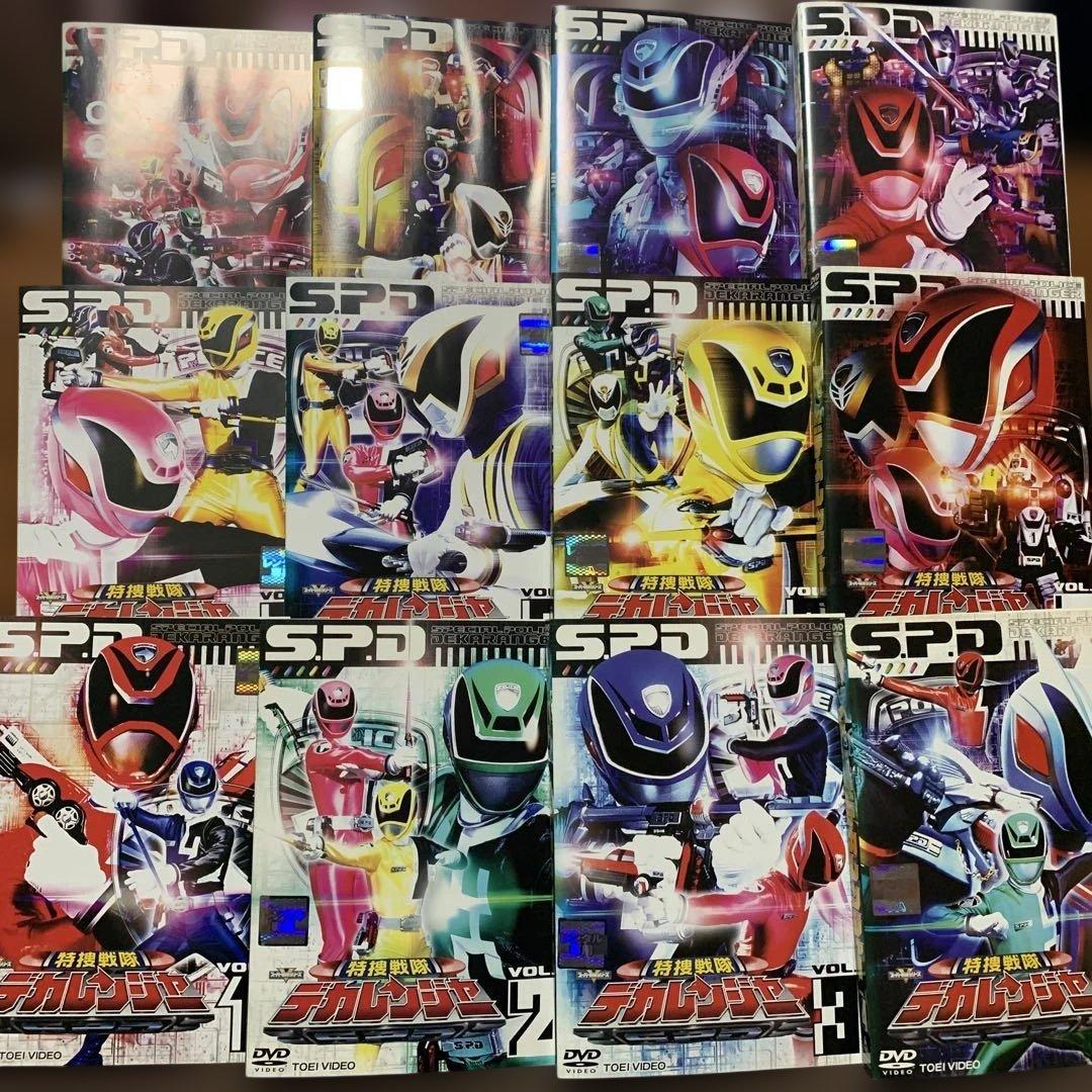 特捜戦隊デカレンジャー DVD 全12巻セット
