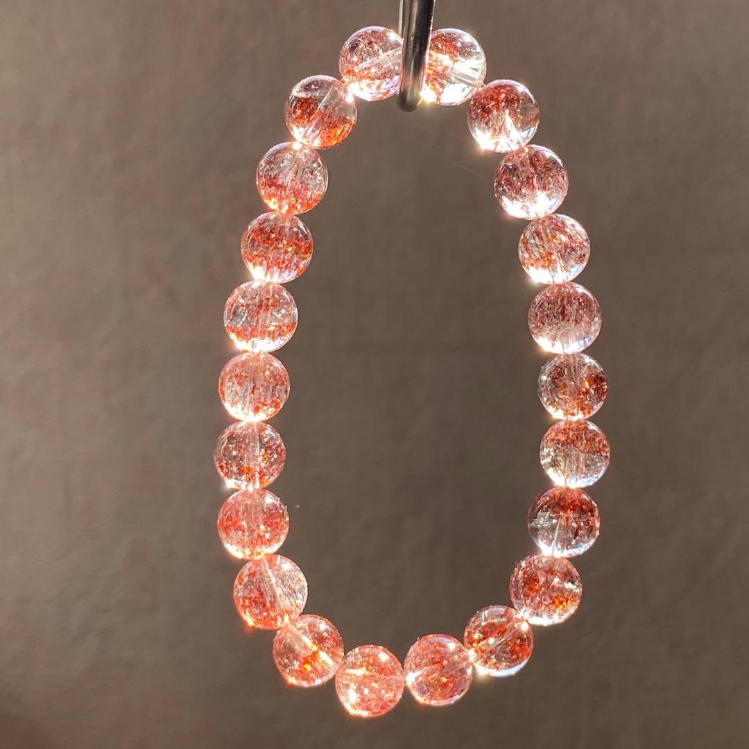 高品質　レピドクロサイトインクォーツ ブレスレット