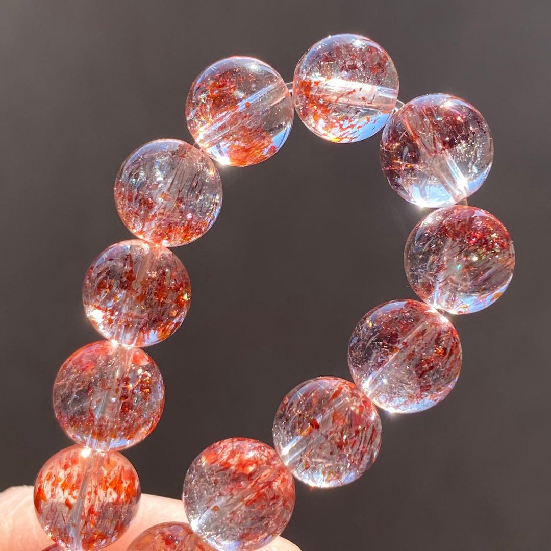 高品質　レピドクロサイトインクォーツ ブレスレット