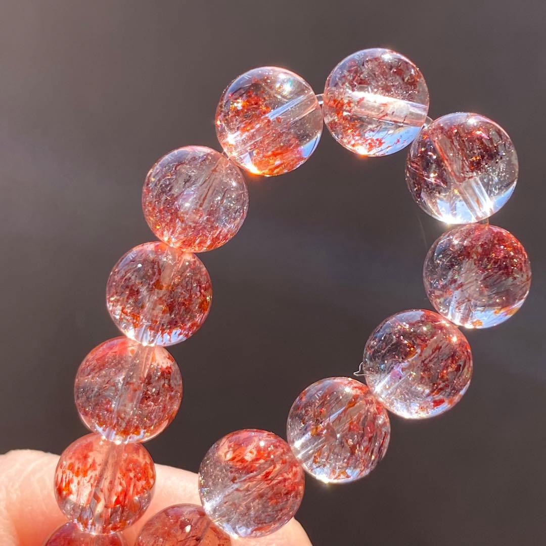 高品質　レピドクロサイトインクォーツ ブレスレット