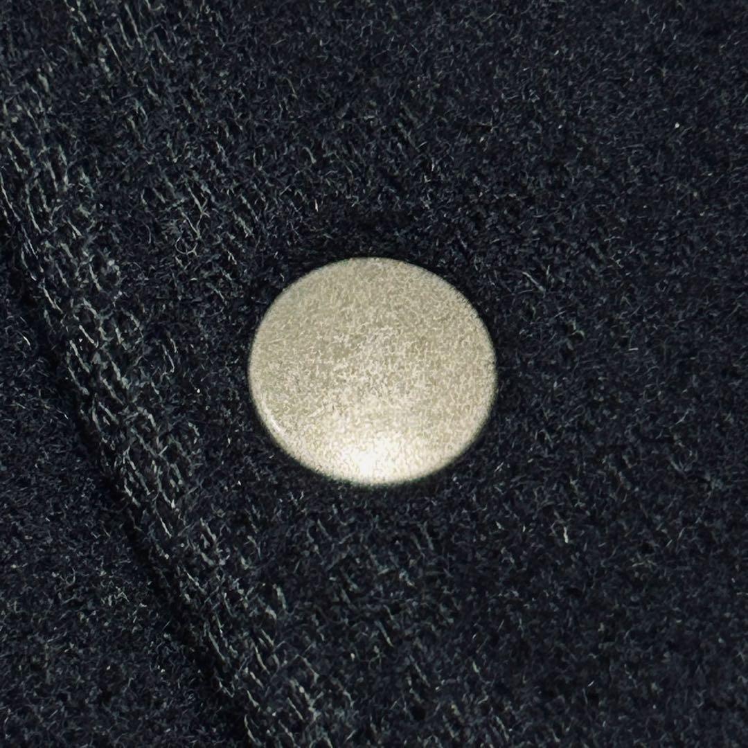 激レア メンズビギ 幻の スタジャン 80s アーチロゴ 日本製 レザー L