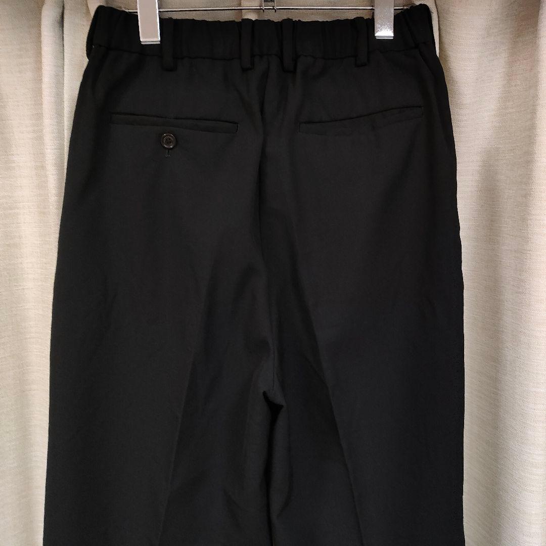 マーカウェア ダブルプリーテッドトラウザーズ オーガニックウールサバイバルクロス