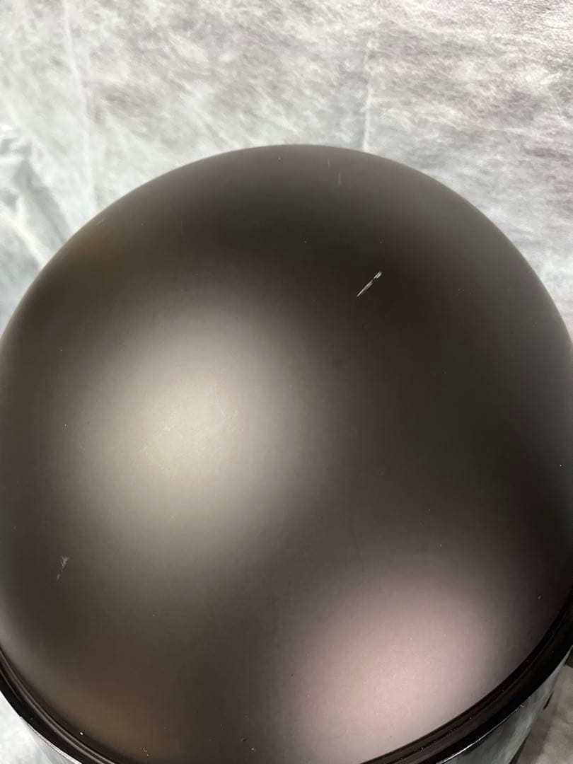 フルフェイスヘルメット マットブラック ミラーシールド