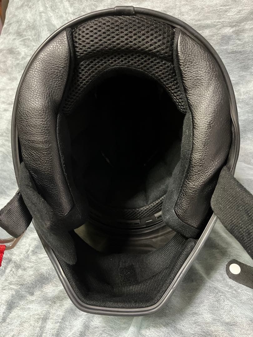 フルフェイスヘルメット マットブラック ミラーシールド